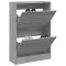 vidaXL Pantofar, gri sonoma, 60x21x87,5 cm, lemn compozit 839894