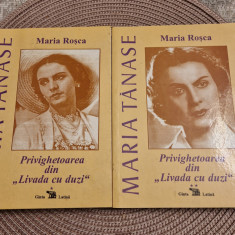 Maria Tanase privighetoarea din Livada cu duzi 2 volume Maria Rosca