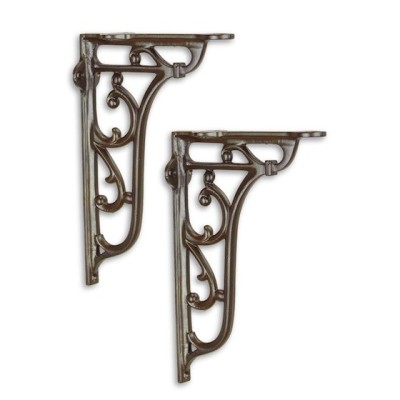 Set doua console din fonta antik brown IA-10 foto
