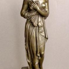 Venus Italica - statueta nud aurie dupa sculptura neoclasica de Antonio Canova