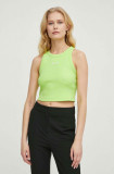 BOSS Orange top femei, culoarea verde 50520469