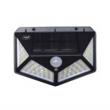 Cumpara ieftin Aproape nou: Lampa solara LED PNI GreenHouse WS10, 100 LED-uri, 600 lm, unghi PIR 1