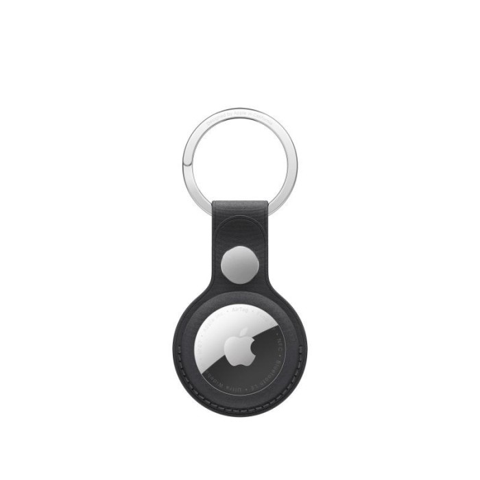 AIRTAG FINEWOVEN KEY RING BLACK-ZML