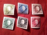 Serie mica Austro-Ungaria 1915 / Bosnia Hertegovina supratipar oblic kuk feldpost Fr Josef , 6 valori sarniera , val. 5h este stampilat