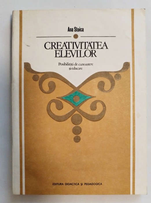 Creativitatea elevilor, Ana Stoica, 1983