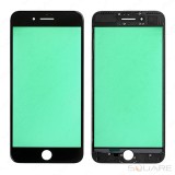 Geam Sticla + OCA iPhone 7 Plus + Rama + Polarizator, Black