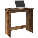 vidaXL Birou, lemn &icirc;nvechit, 80x40x75 cm, lemn prelucrat