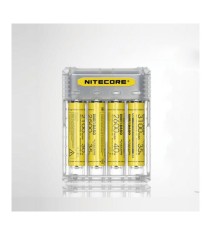 NITECORE Q4 &Icirc;ncărcător rapid cu 4 canale 2A pentru IMR Li-ion-Culoare Alb Transparent