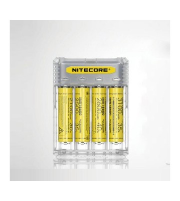 NITECORE Q4 &amp;Icirc;ncărcător rapid cu 4 canale 2A pentru IMR Li-ion-Culoare Alb Transparent foto
