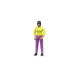 Cumpara ieftin Bruder figurina femeie cu pantaloni violet
