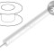 Cablu Siliconic Alb 30,5m 15kV -40&divide;200&deg;C