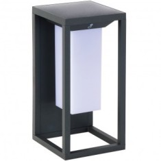 Lampa solara Solaris-1, Aluminiu, 2W, 220 lm, Li-Ion, Lumina neutra, senzor miscare, IP65