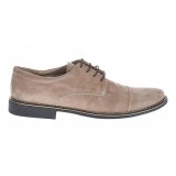 Cumpara ieftin Oferta marimea 43 - Pantofi barbati casual - eleganti din piele naturala intoarsa, bej - LPAVELBEJ2