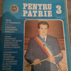 REVISTA PENTRU PATRIE - NR 3 - 1984