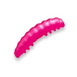 Năluca soft Crazy Fish H-Worm 28mm culoare 101 Br&acirc;nză dulce Floating