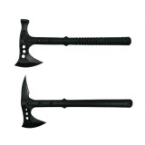 Set doua Topoare Survivor, otel inoxidabil, DEPOX&reg;, negru, 39 cm, teaca inclusa