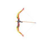 Set Arc cu sageti, tinta si suport sageti, multicolor