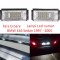 Set 2 lampi LED numar dedicate 6000k BMW E46 Sedan 1997 - 2005