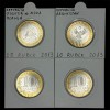 RUSIA LOT 2 X 10 RUBLE 2013 -Republica DAGESTAN + OSSETIA de NORD - ALANIA , UNC, Europa, Cupru-Nichel