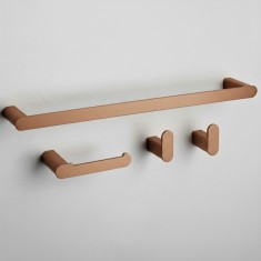 Set accesorii pentru baie Mati Brush Copper 4 piese