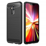 Husa HUAWEI Mate 20 Lite - Luxury Carbon TSS, Negru