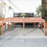 Masă Grădină vidaXL Lemn Douglas Masiv 203.5x100x76cm Maro Exterior Terasă Curte