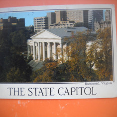 HOPCT 64084 CAPITOLIUL RICHMOND VIRGINIA - SUA- STAMPILOGRAFIE-CIRCULATA