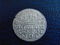 Moneda argint Sigismund III (cr183) foto