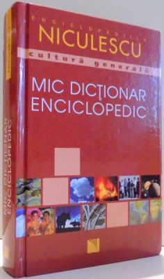 MIC DICTIONAR ENCICLOPEDIC de LUANA STOICA , 2008 foto