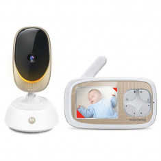 Video monitor Digital Comfort45 Connect Motorola, ecran LCD color 2.8 inch, Wi Fi, raza actiune 300 m, avertizare sonora foto