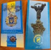 Bancnota Ucraina 30 Hryvnia 2021 - UNC ( &quot;30 ani de independenta&quot; - in folder )