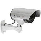 Camera FOXMAG24 de supraveghere falsa, pentru exterior, cu lumina LED rosu indicator