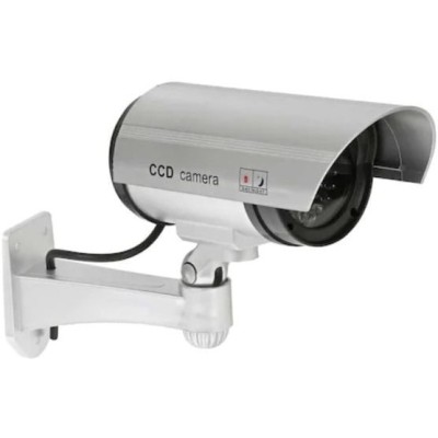 Camera FOXMAG24 de supraveghere falsa, pentru exterior, cu lumina LED rosu indicator foto