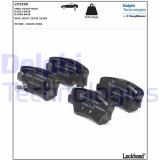 DELPHI LP2295 set placute frana,frana disc