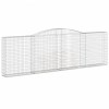 Cos gabion arcuit 400x30x120/140 cm fier galvanizat