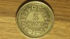Franta - varianta rara pt uz colonial in Algeria si Africa - 5 franci / francs 1945 AU bronz - calitate !, Europa