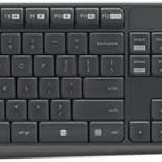 Kit Tastatura si Mouse Logitech Combo MK235 (Negru)