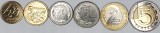 POLONIA LOT / SET Nr 1 - 6 buc : 2 + 5 + 20 + 50 Groszy + 2 + 5 Zloti 2010