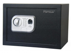 Seif Biometric din Otel Inoxidabil Opticum 25x35x25cm foto