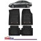 Covorașe Auto TeamCar&reg; Tip Tăviță Compatibile Honda Civic 8 (2005&ndash;2011) - Sedan