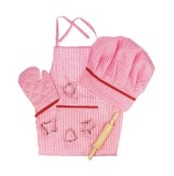 Cumpara ieftin Set sortulet si accesorii roz