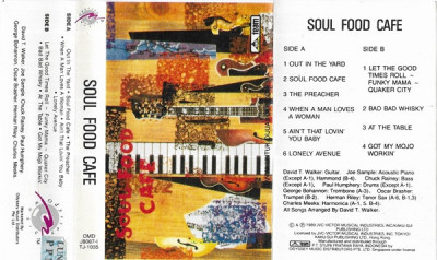 Casetă audio David T. Walker - Joe Sample &amp;ndash; Soul Food Cafe, originală foto