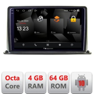 Navigatie universala 2 din 9 inch Android Octa Core 720p 4+64 DSP 360 camera carplay android auto CarStore Technology foto