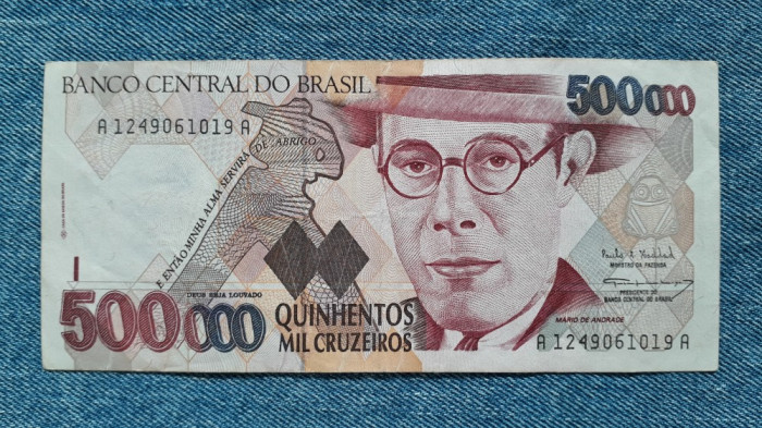 500000 Cruzeiros 1993 Brazilia