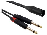 Cablu Audio 6,3mm Jack la XLR Masculin 3 Pin 1m Negru REDS MUSIC