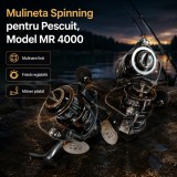 Mulineta Spinning pentru Pescuit, Model MR 4000