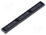 Conector PCB-PCB mamă PIN 120 0,8mm QSE gold flash SMT - SAMTEC