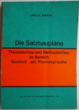 Die Satzbauplane - Ursula Binder, Carte in Germana, Gramatica Germana