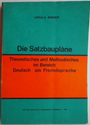 Die Satzbauplane &amp;ndash; Ursula Binder foto
