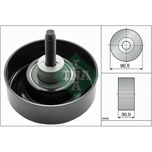 Rola ghidaj Ford Fiesta 4, 08.1995-09.2002, Focus, 10.1998-12.2007, Tourneo Connect, 06.2002-12.2013, Transit Connect, 06.2002-, INA